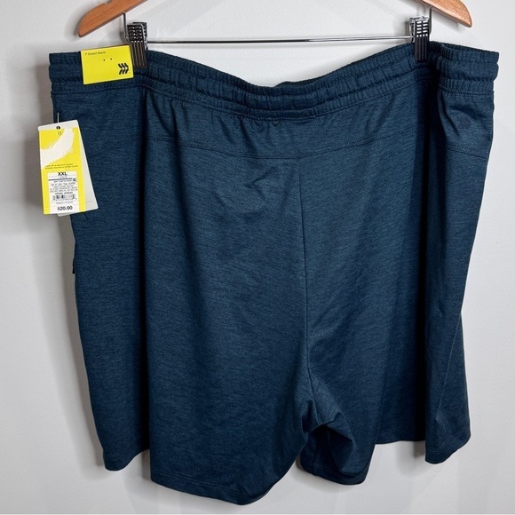 all in motion Teal Stretch Soft Men's Short (XXL) - Picture 4 of 6